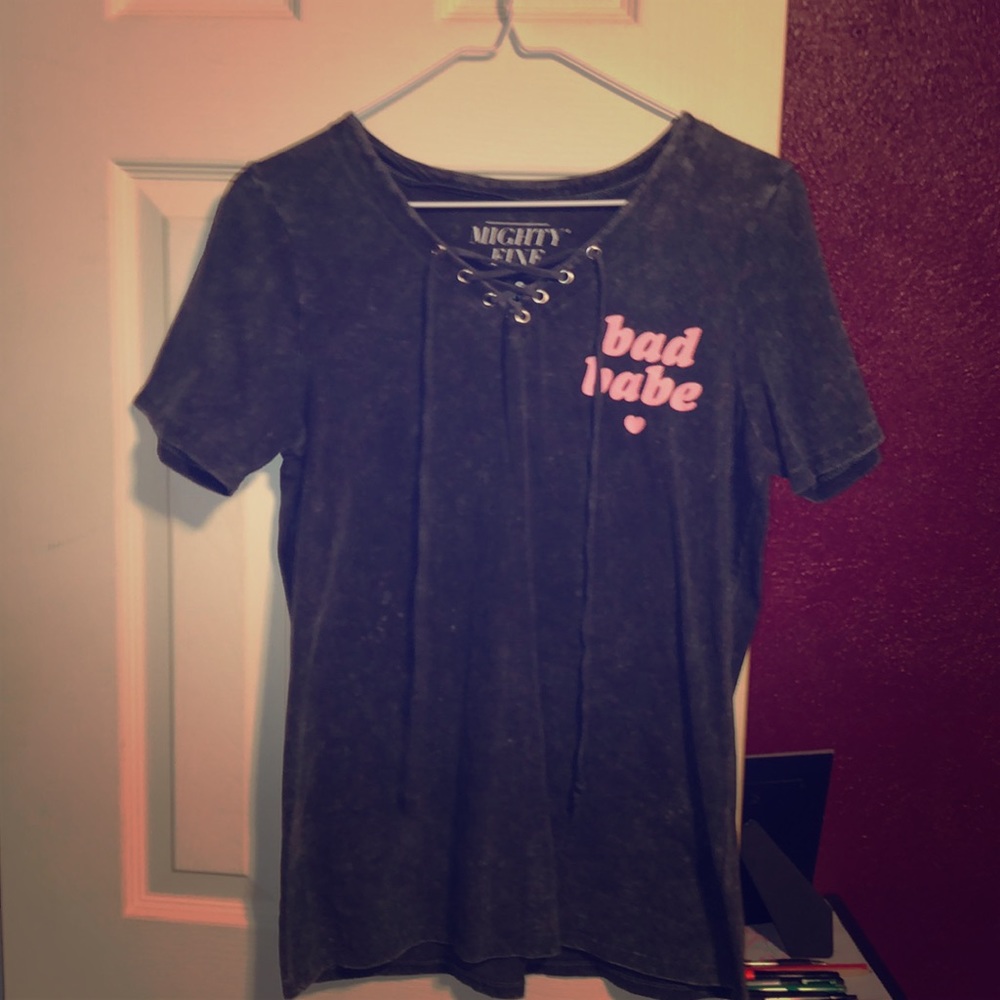 MightyFine Shirt -Small -young adult/junior- Worn